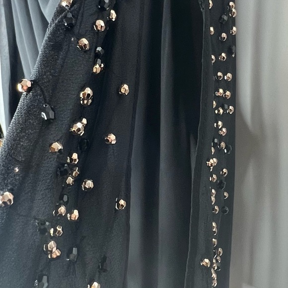 X By Escape Plus Size 22W Sheer Over Lay Black. New With Tags. - Picture 4 of 10